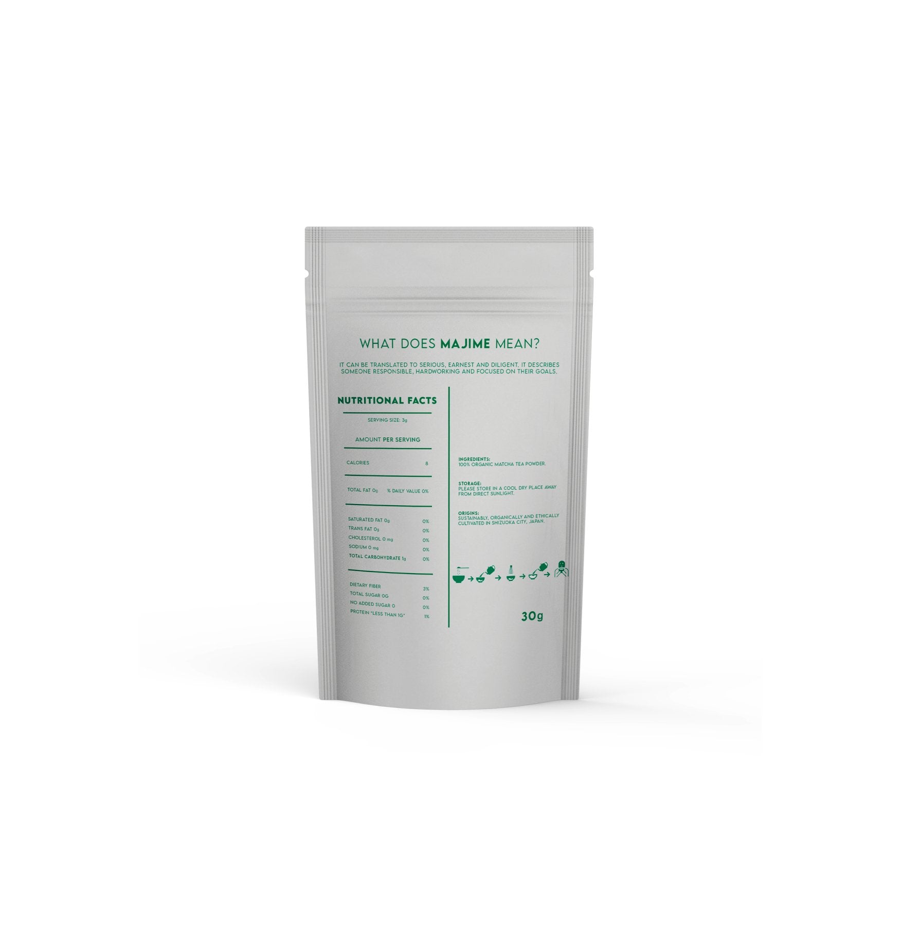 Ceremonial Matcha | Small 30g Pack Tester - Majime Matcha - Majime Matcha